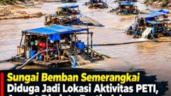 Penindakan PETI,  Tidak Akan Kunjung Selesai, Sungai Bemban Semerangkai Diduga Jadi Lokasi Aktivitas PETI, Seakan Tidak Terlihat Aparat.
